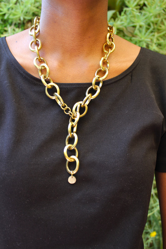 Chala Brass Necklace