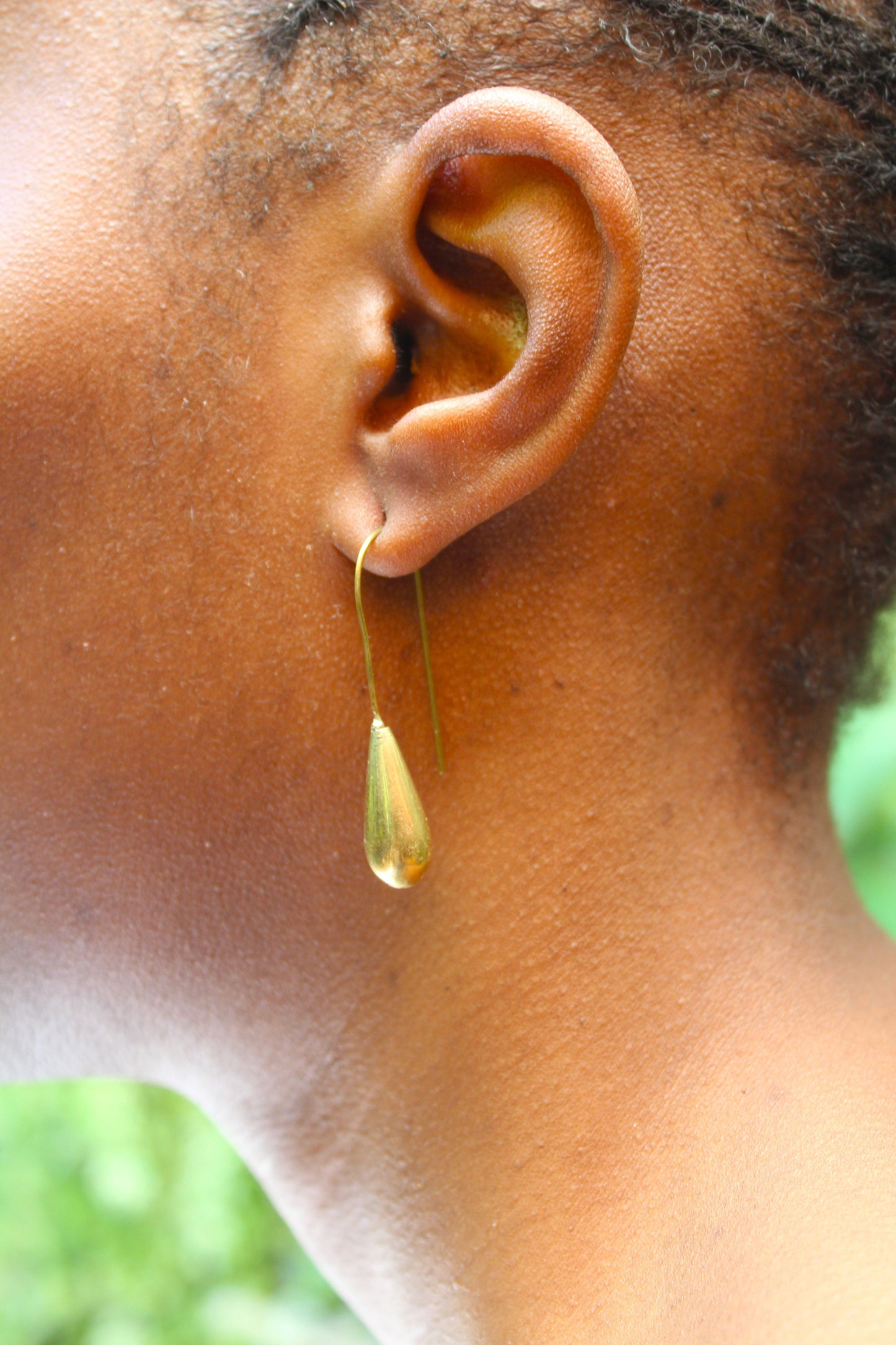 Teardrop Threader Earrings