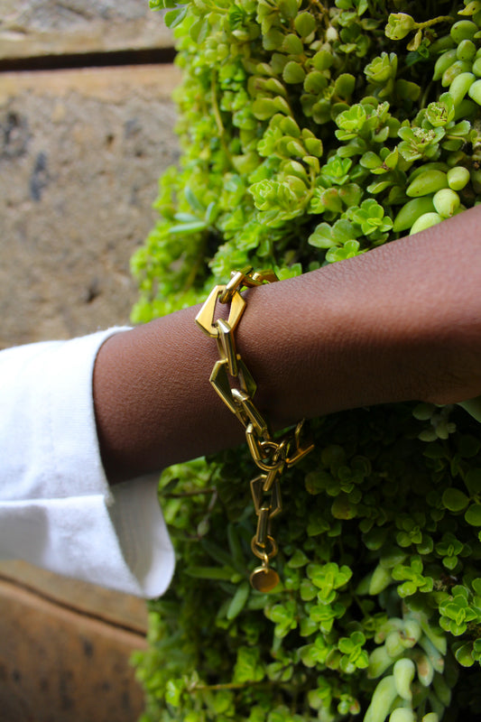 Matii Brass Bracelet