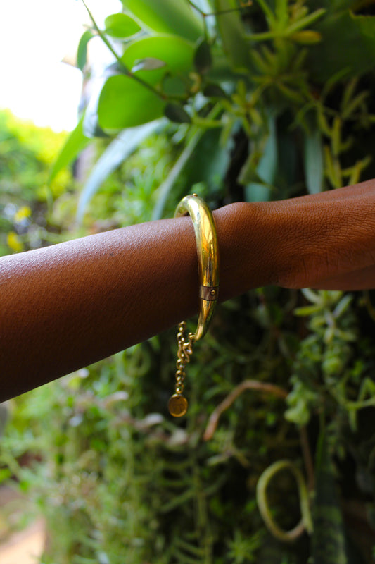 Nkufu Brass Cuff