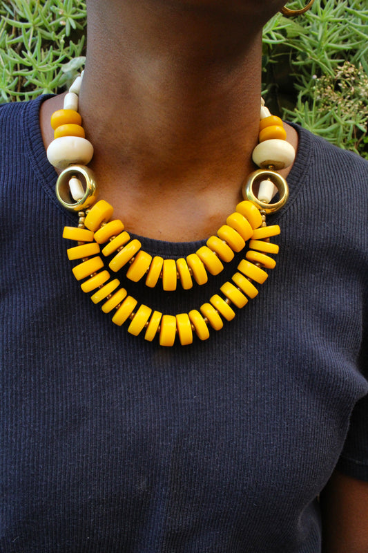 Yellow Necklace