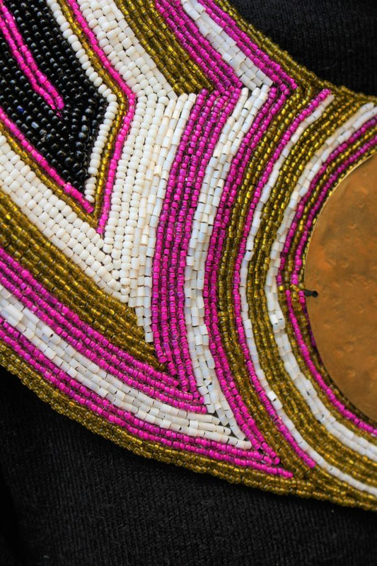 Malaika Beaded Bib