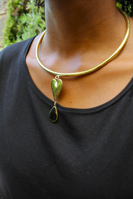 Upendo Brass Collar