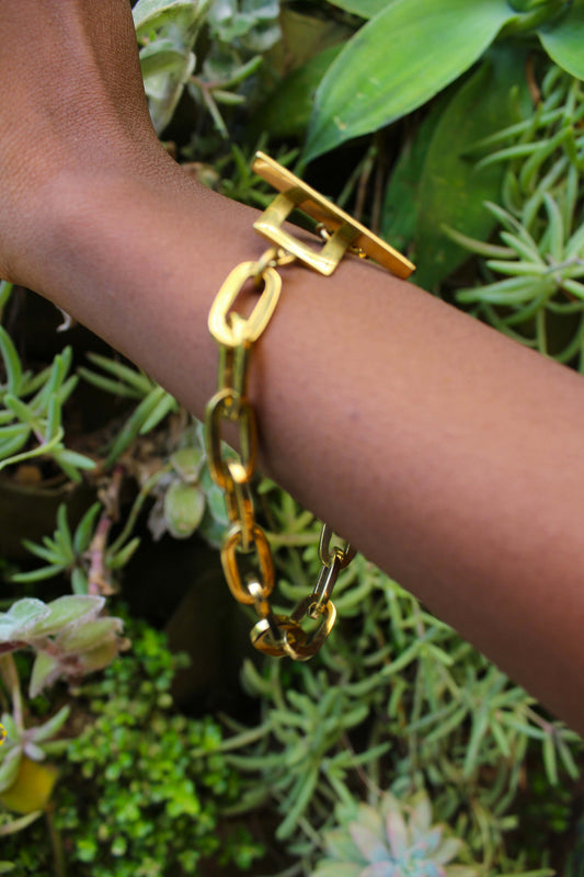 Leo Brass Bracelet