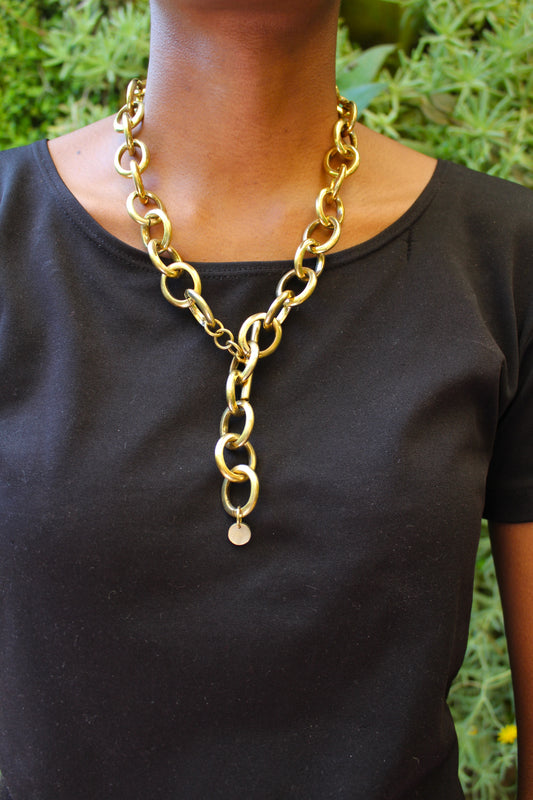 Chala Brass Necklace