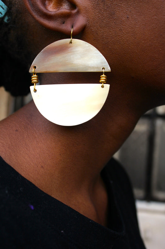Nusu Horn Earrings