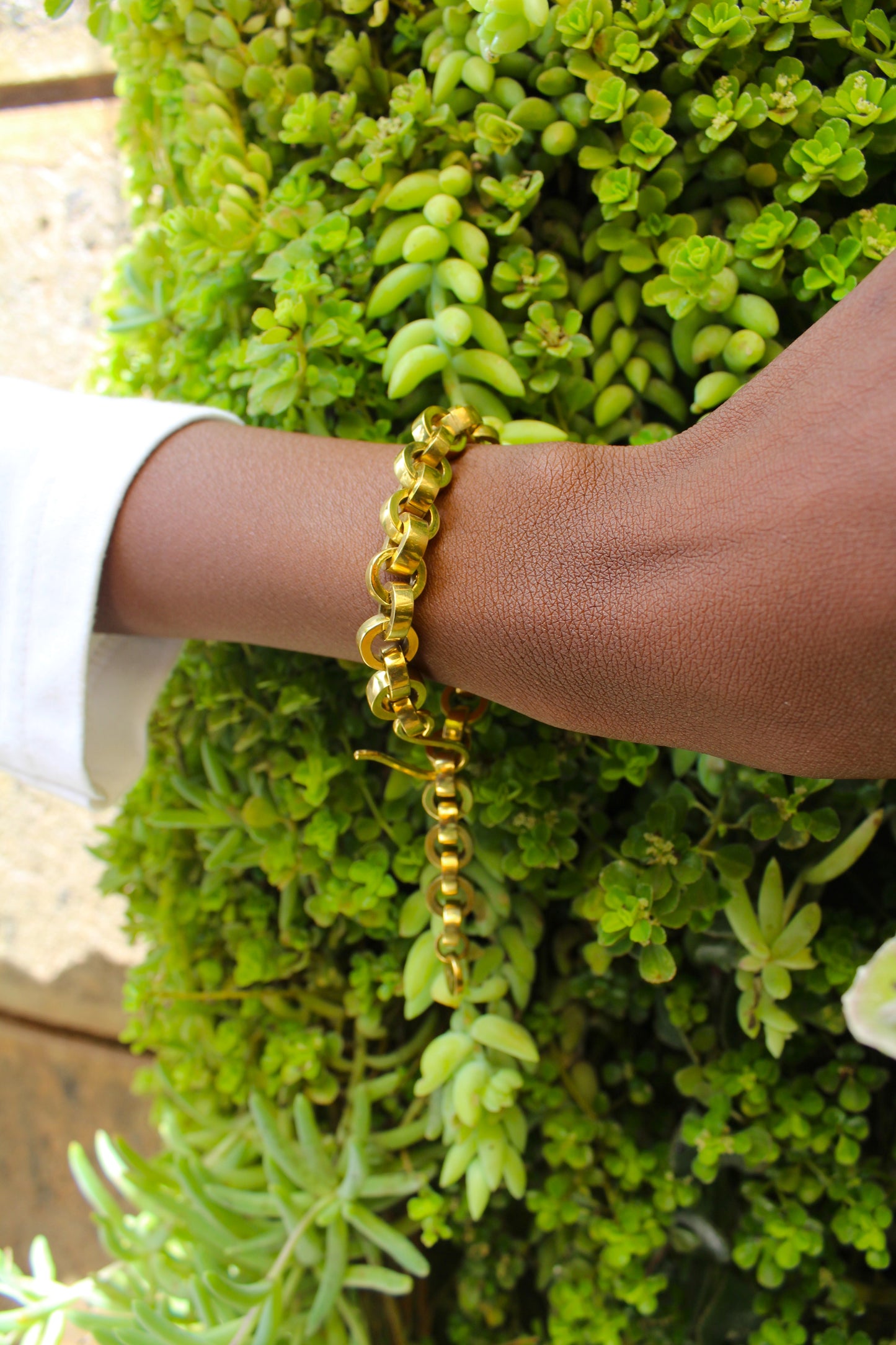 Cleo Brass Bracelet