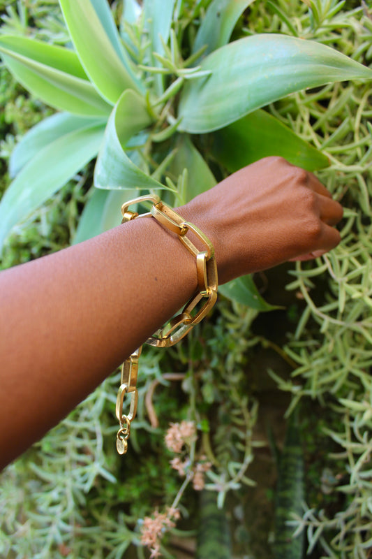 Sawi Brass Bracelet
