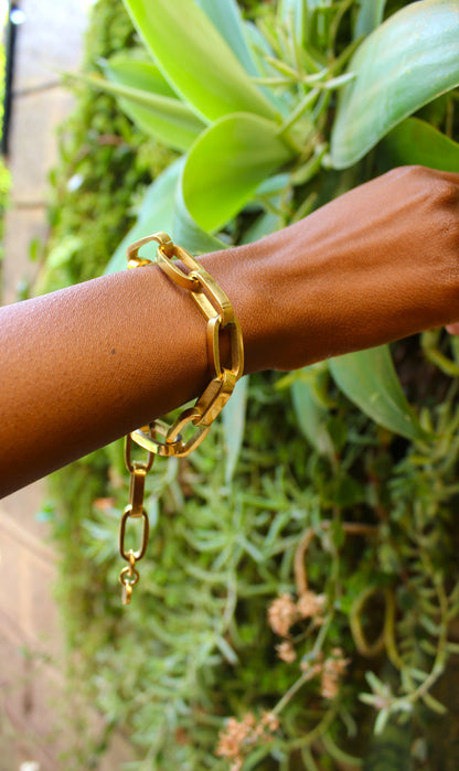 Sawi Brass Bracelet