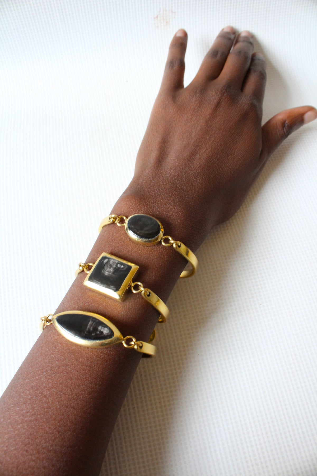 Nkavu Horn Bracelets