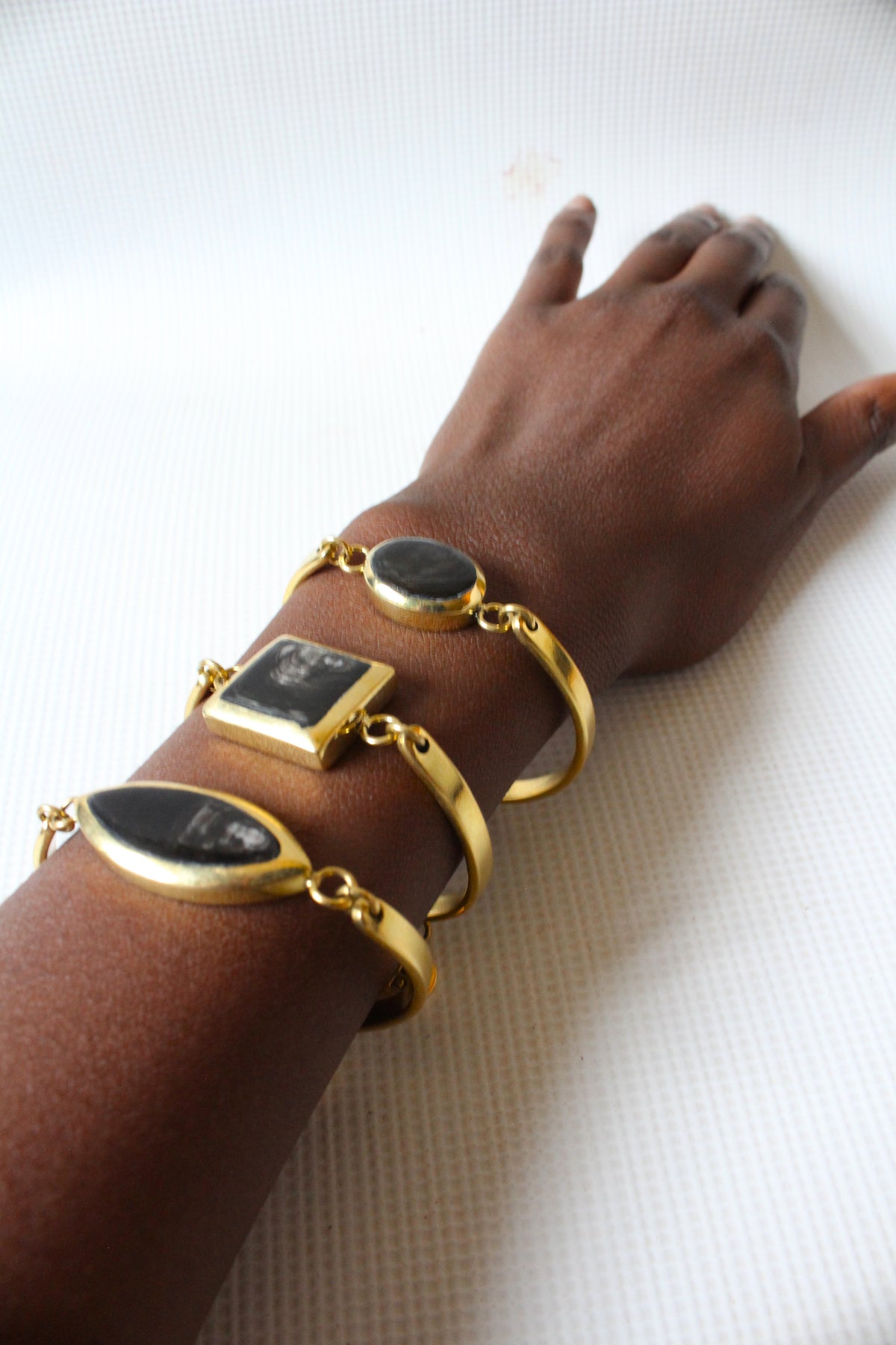 Nkavu Horn Bracelets