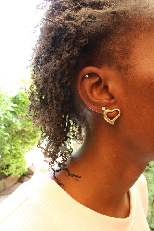 Heart Studs