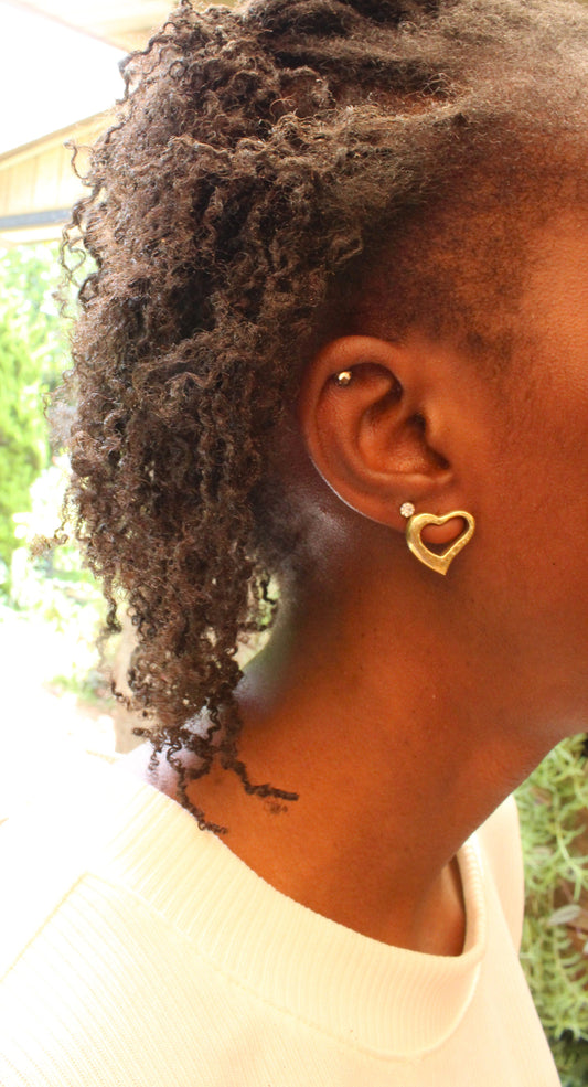 Heart Studs