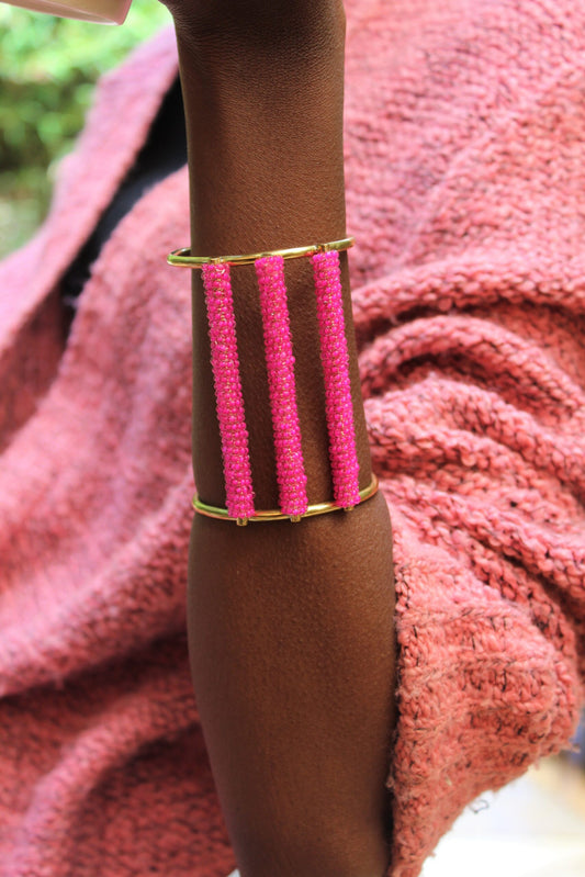 Maano Beaded Cuff